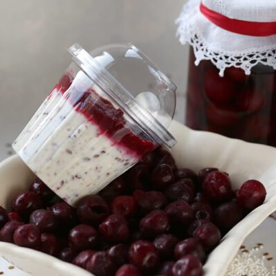 Deser Wety - tapioka z żurawiną