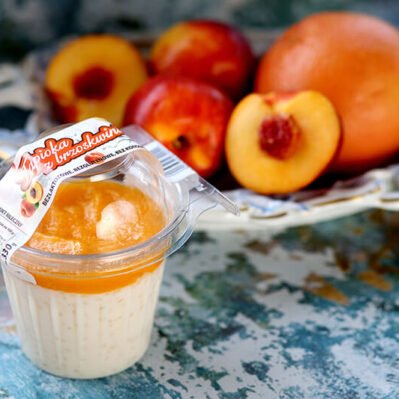 Deser Wety - tapioka z brzoskwinią