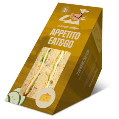 Kanapka z serem żółtym